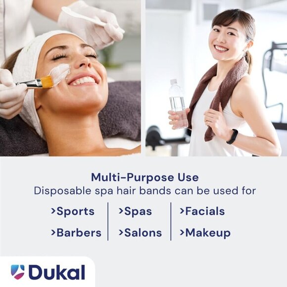 Disposable Stretchable Headband with Closure, 48 Ct. - Picture 6 of 7